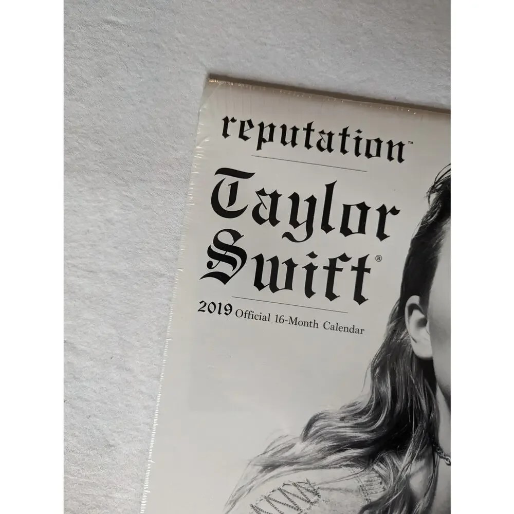 Taylor Swift Reputation Calendar 2019 Sealed Never Used